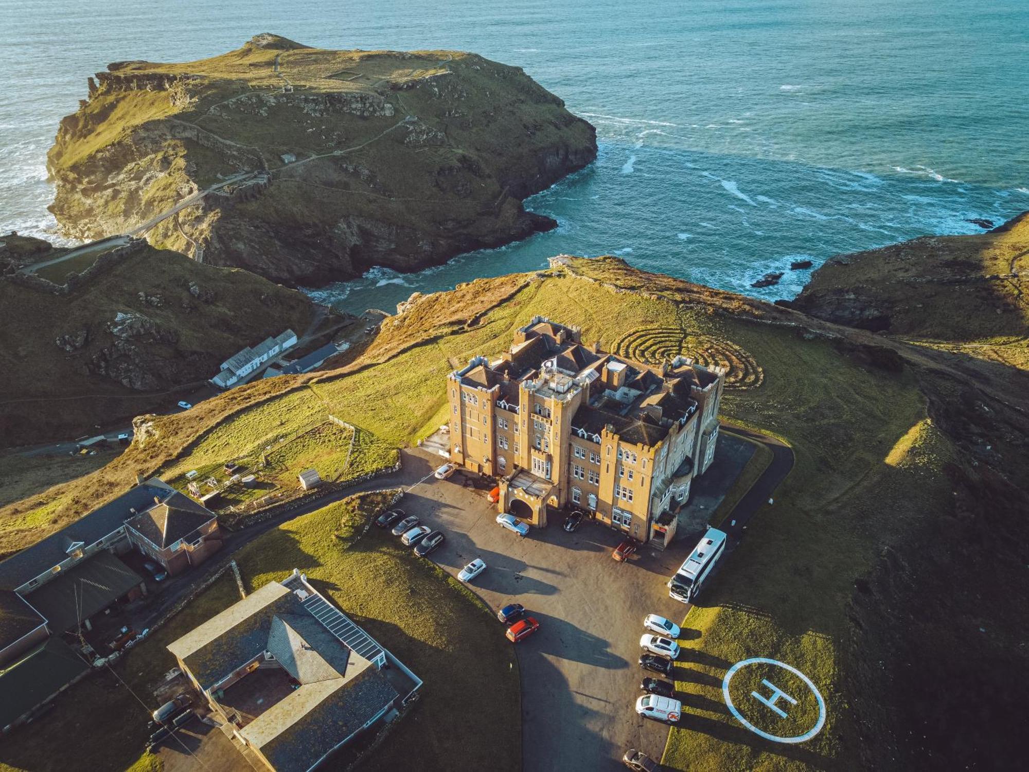 Camelot Castle Hotel Tintagel Bagian luar foto